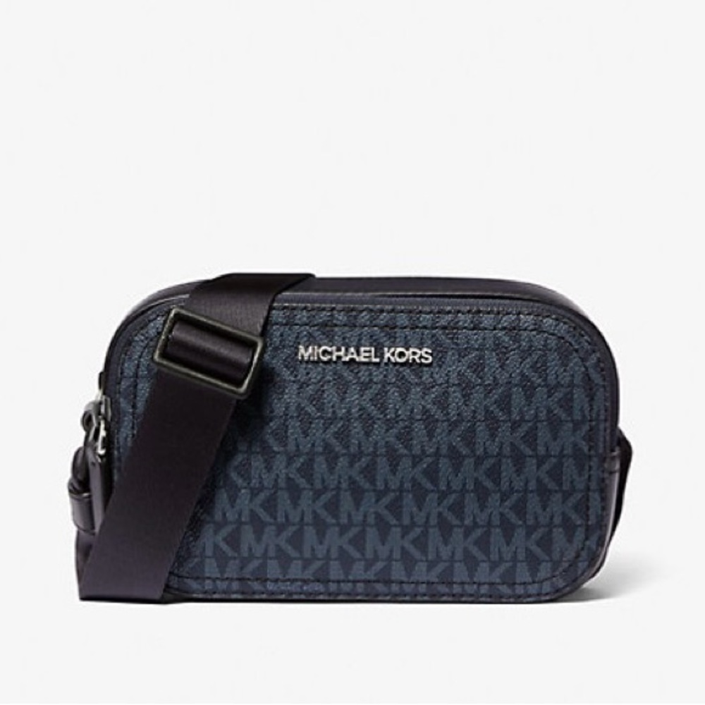 Michael Kors Cooper Signature Logo Camera Bag